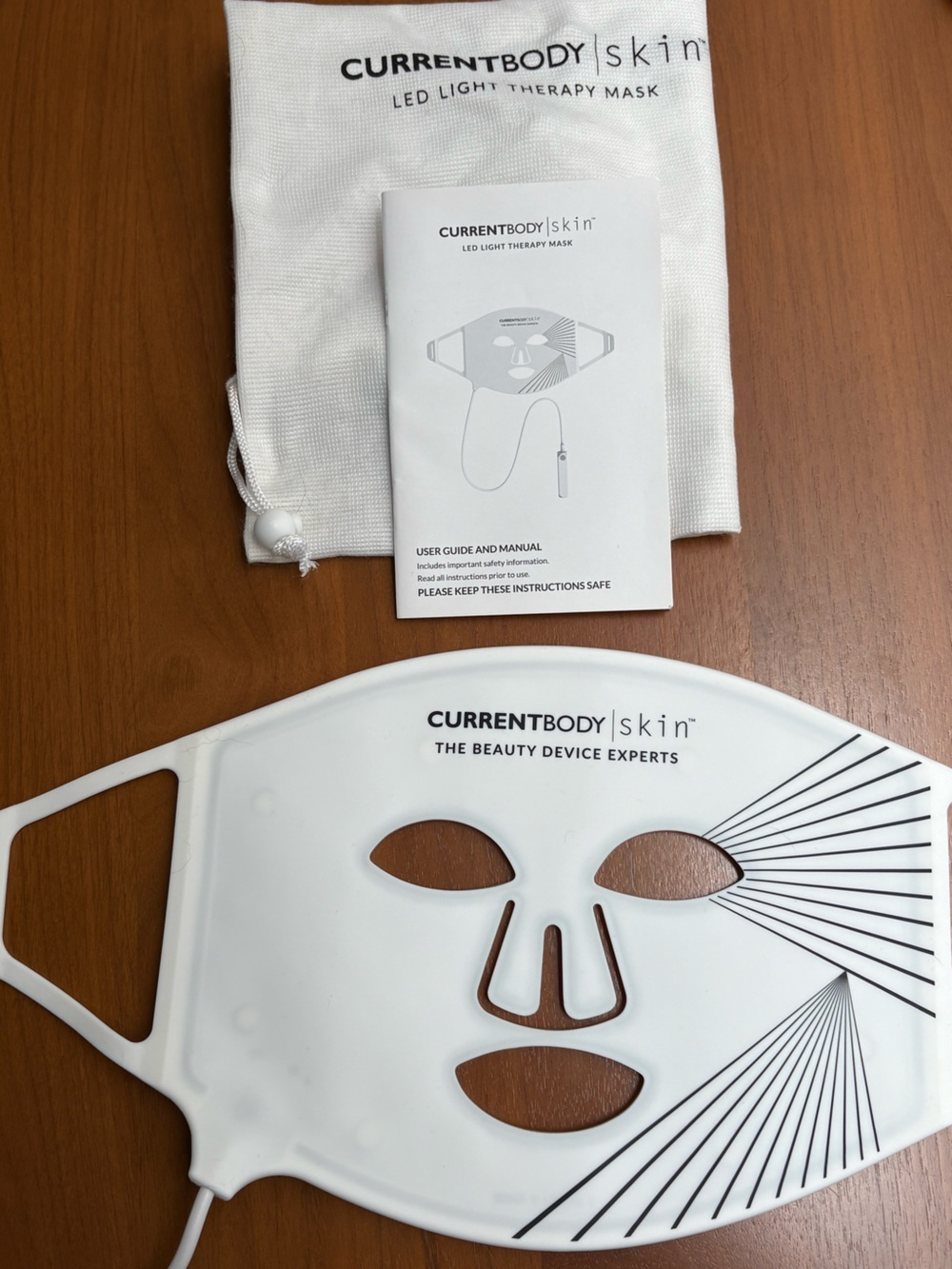 Currentbody LED mask (series 1), barely used